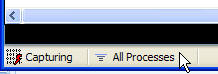 Filter from status bar
