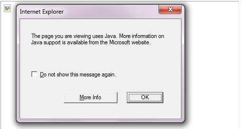 Install Java Prompt